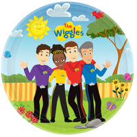 The Wiggles Party Round Paper Plates 23cm