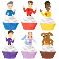 The Wiggles Party Cupcake Decorating Kit