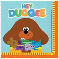 Hey Duggee Lunch Napkins - 16 Pack