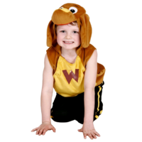 The Wiggles Wags Tabard Costume Size 2-4