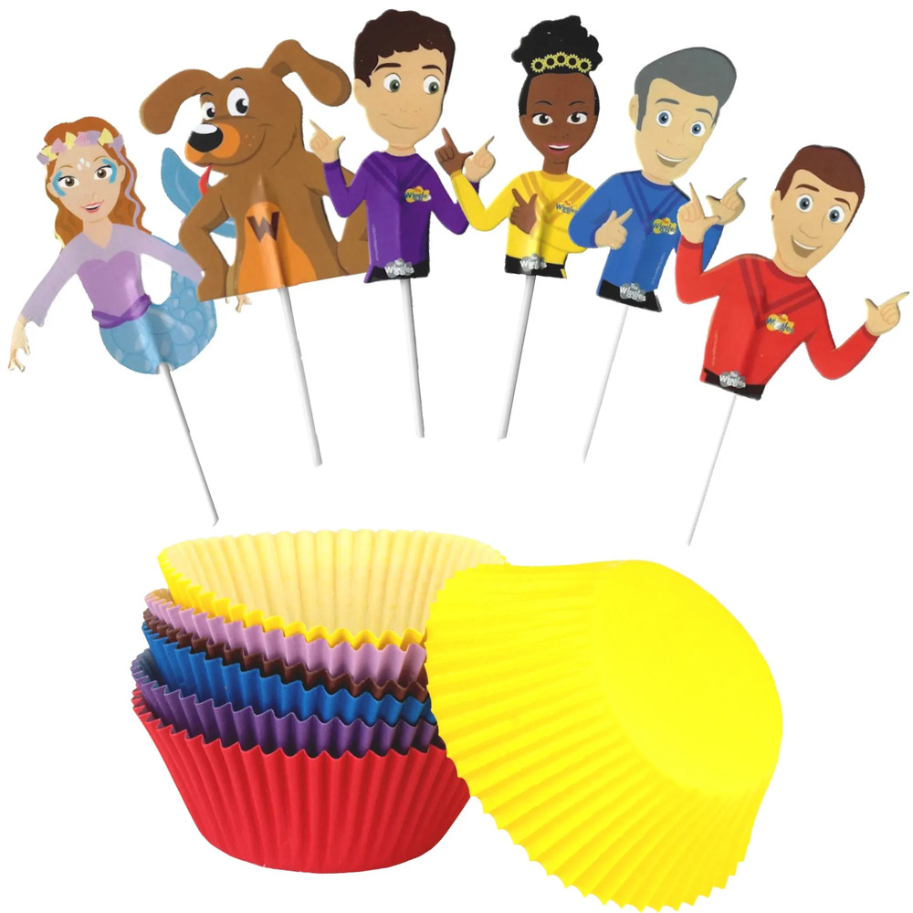 The Wiggles Party Cupcake Decorating Kit | Aussie Toys Online