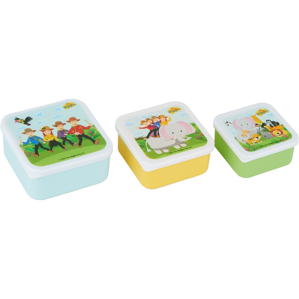 Peter Rabbit Animated 3 Piece Nesting Snack Box Set Lunch Box Peter Rabbit Animated 3 Piece Nesting Snack Box Set Lunch Box