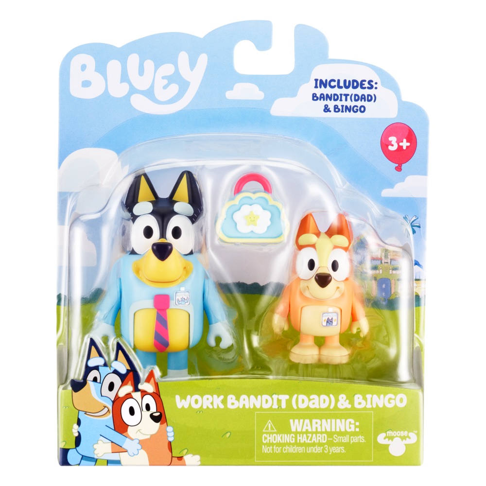Bluey Professional Figure 2Pack Bluey & Bingo Aussie Toys Online