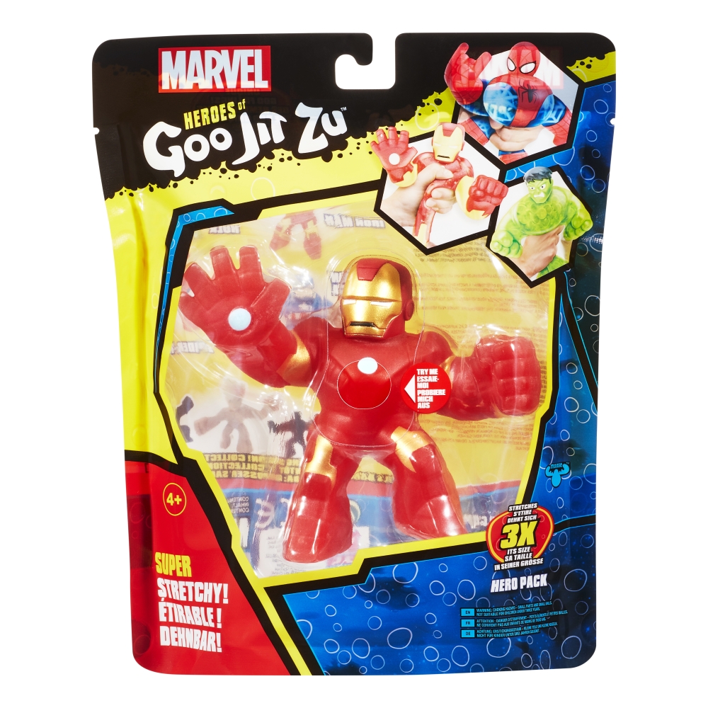 Heroes of Goo Jit Zu Marvel Iron Man Hero Pack Action
