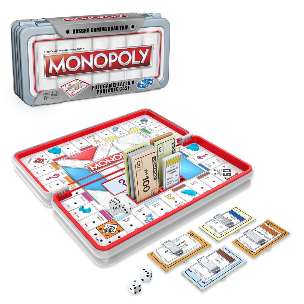 Hasbro Games Road Trip Monopoly Travel Board Game Board Game eBay