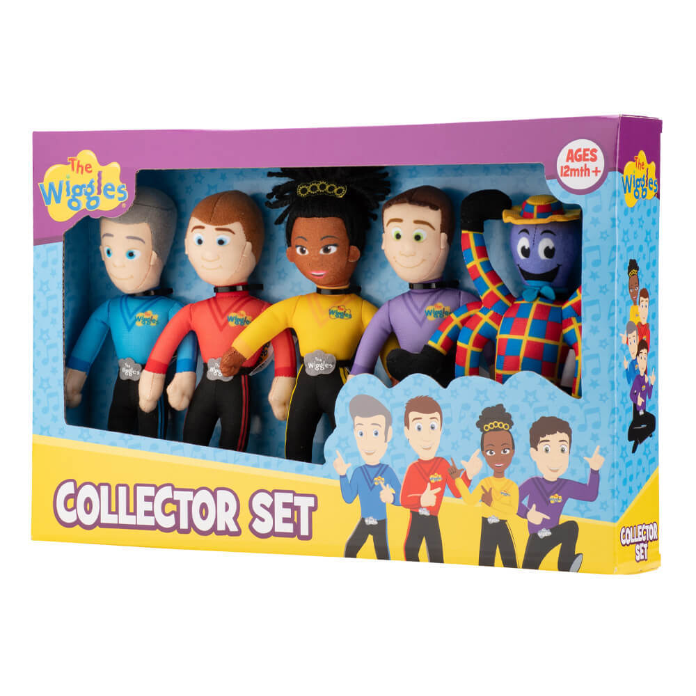 The Wiggles 5 Piece Mini Plush Collector Set Aussie Toys Online