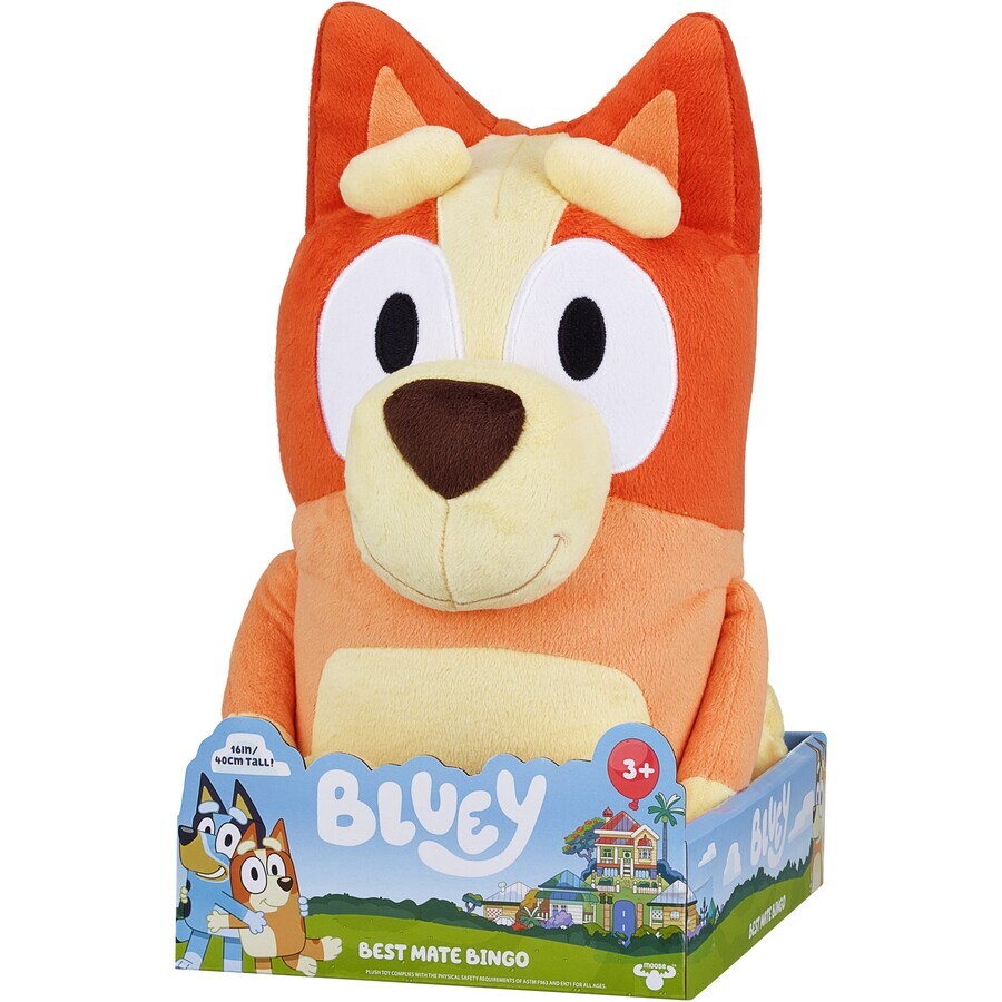 Bluey And Bingo Mega Plush Toy 4 Pack Aussie Toys Online