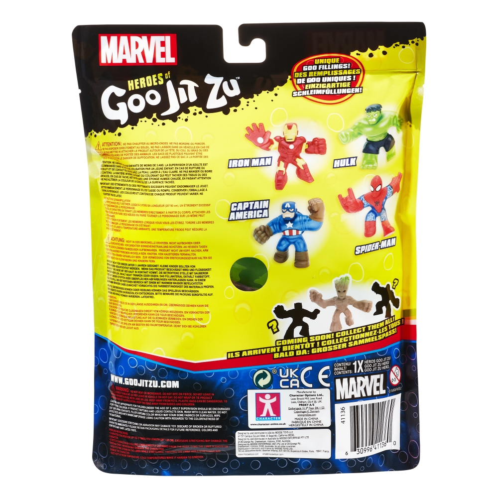 Heroes of Goo Jit Zu Marvel Hulk Hero Pack Action Figure