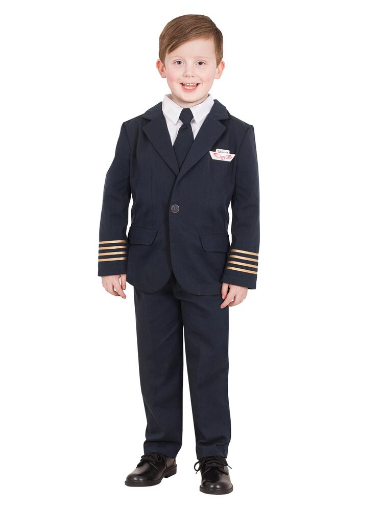 Download Qantas Joey Club Pilot Uniform Costume Child | Aussie Toys ...