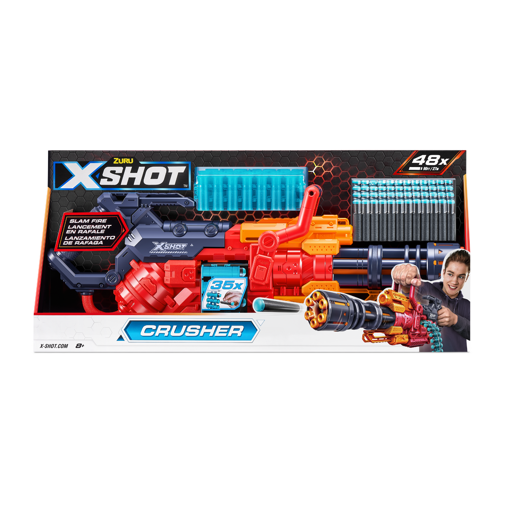 XShot Excel Crusher Foam Dart Blaster by Zuru Aussie Toys Online