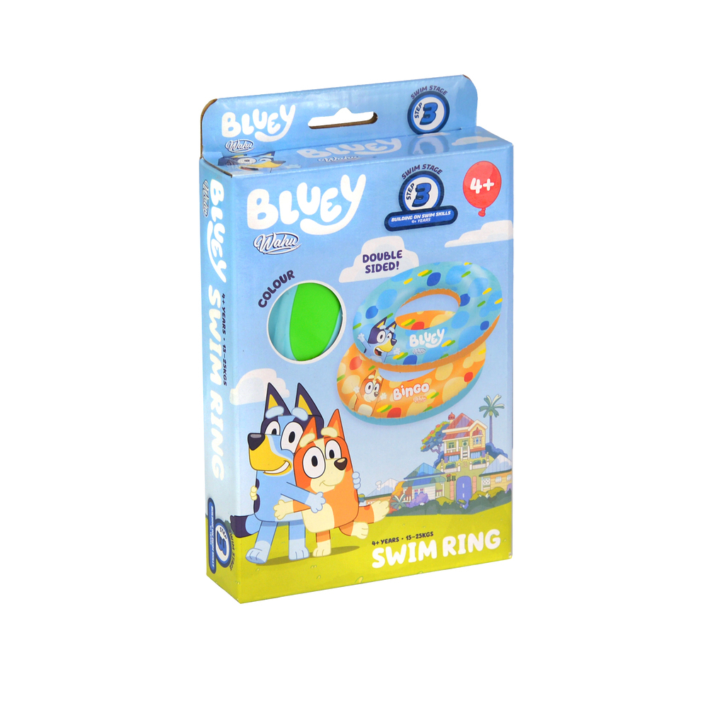 Bluey Swim Ring 4+ Years 1525kg Wahu Aussie Toys Online