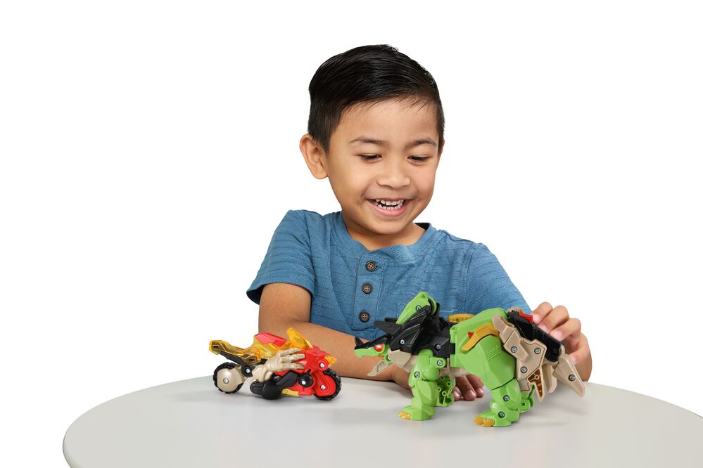 VTech Switch E Go Dinos Spinosaurus: Auto E Dinosauro 2-in-1 Con Luci E Suoni - Giocattolo Per Bambini 3-8 Anni