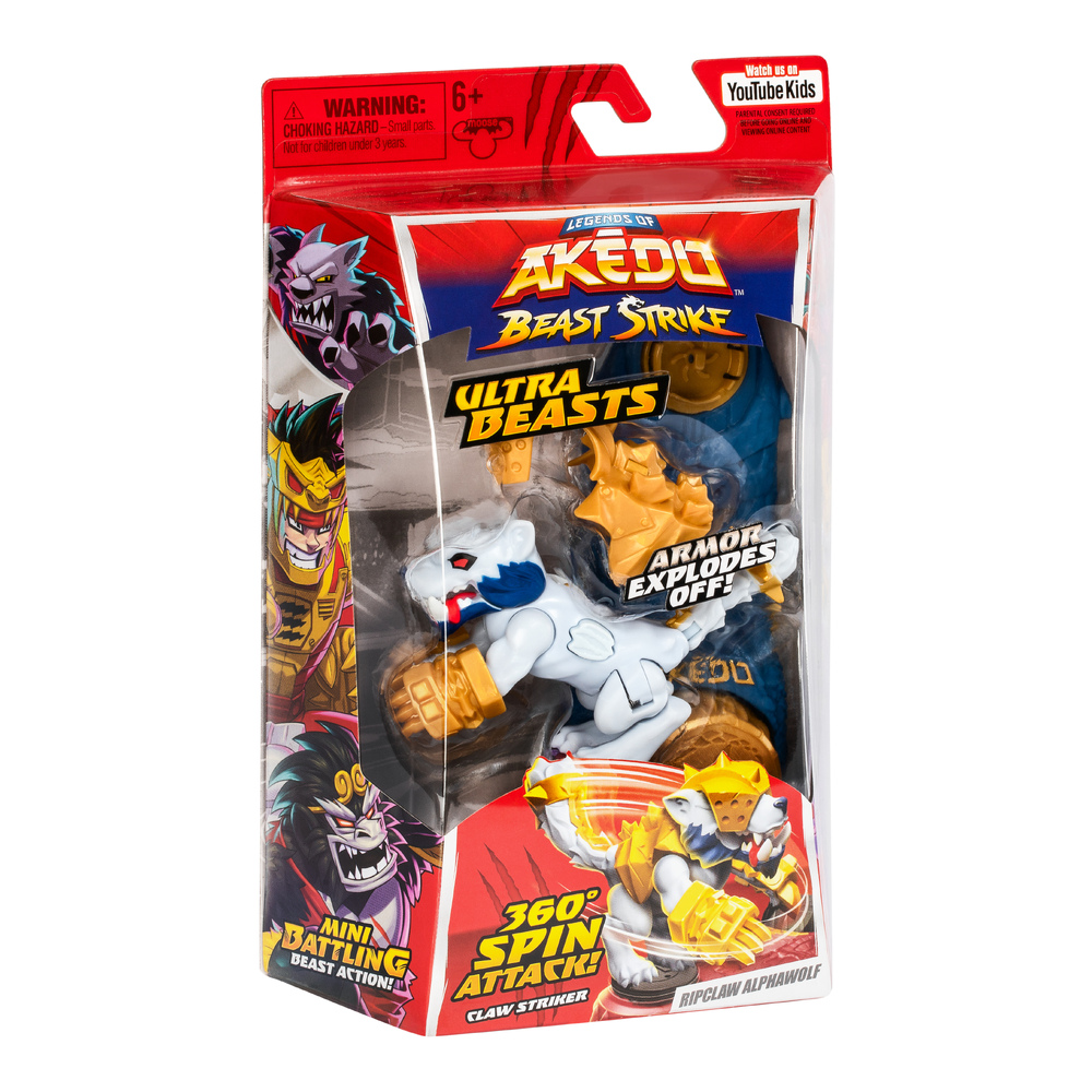 Amazon.com: Legends of Akedo Beast Strike Serpent Fury Arena. Battle Your  Warriors and Your Beasts to Win! with 40+ Real Sound Effects and Lights and  2 Exclusive Warriors. : Toys & Games