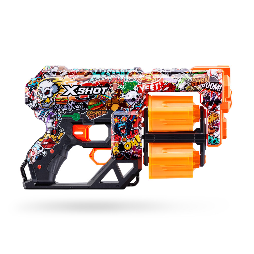 X-Shot Skins Dread Foam Dart Blaster by Zuru