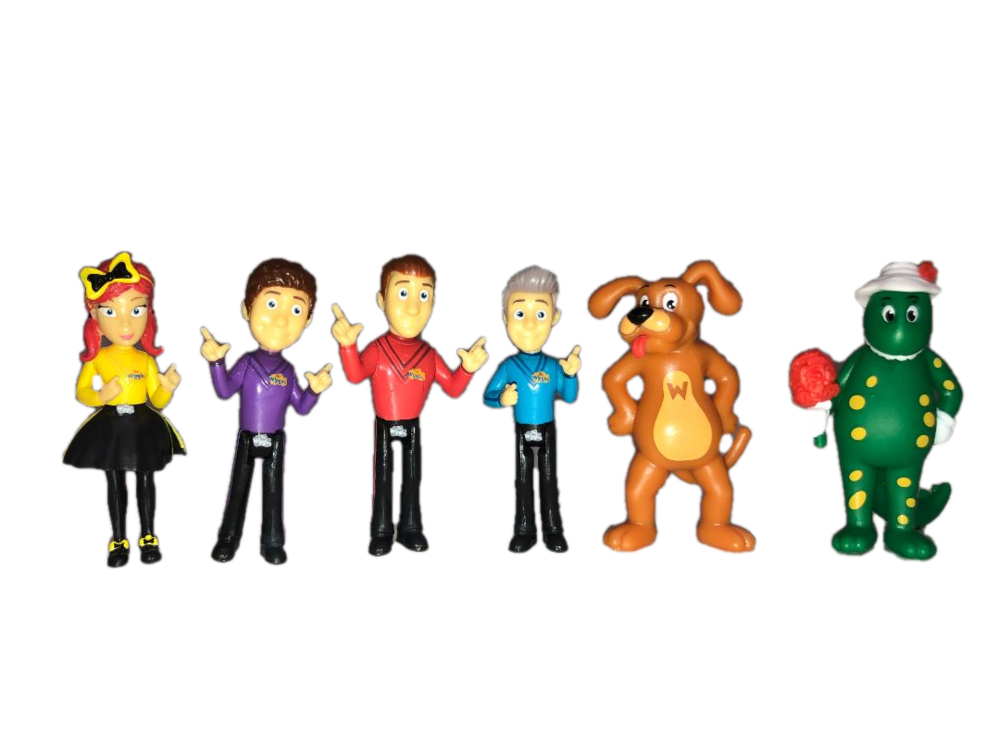 the wiggles mini figures