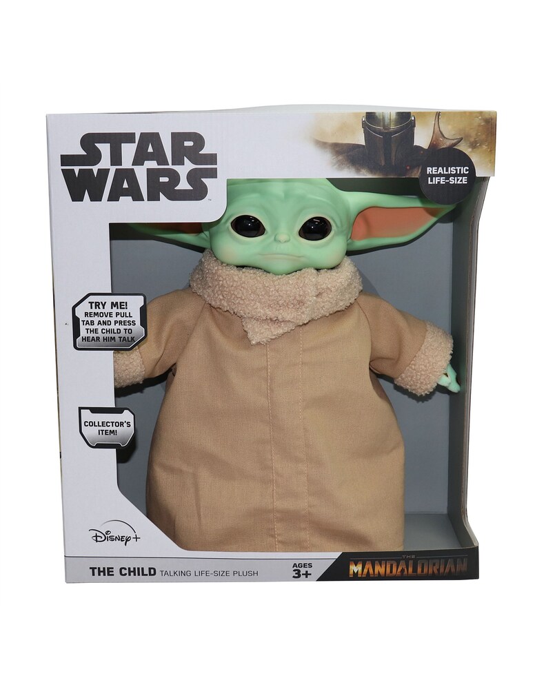 baby yoda plush life size