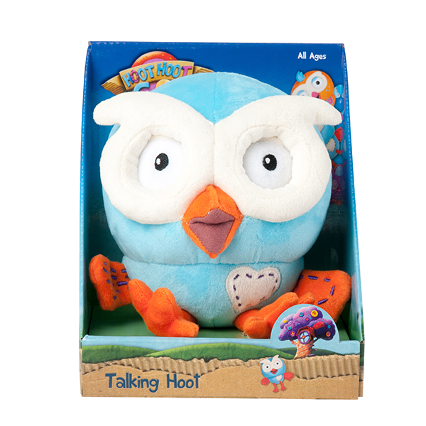 hoot plush toy