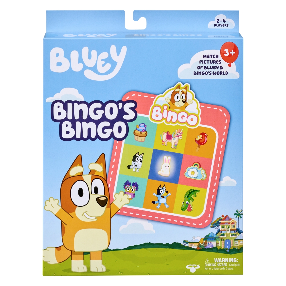 Bluey Bingos Bingo Card Game Aussie Toys Online