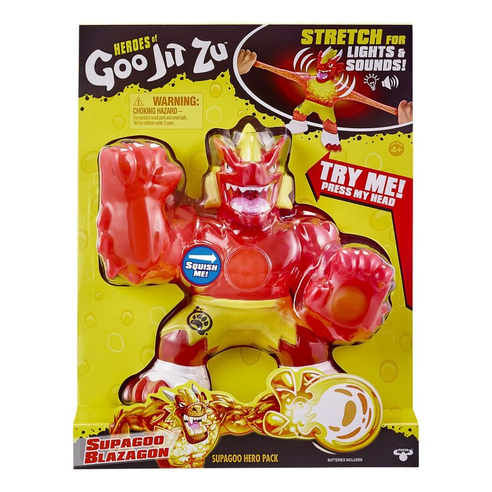 Heroes of Goo Jit Zu Supagoo Blazagon Supagoo Hero Pack Action Figure