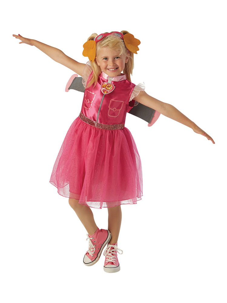 PAW PATROL SKYE CLASSIC COSTUME - SIZE 