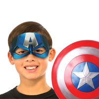 Captain America Eyemask and Shield Bundle