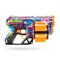 X-Shot Skins Dread Foam Dart Blaster by Zuru - Sonic the Hedgehog - Robotnik