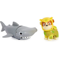 Paw Patrol Aqua Pups Rubble and Hammerhead Figure Set