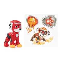 Paw Patrol The Mighty Movie - Pup Squad Figures - Marshall