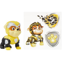 Paw Patrol The Mighty Movie - Pup Squad Figures - Rubble