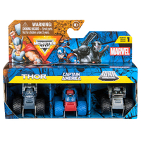 Monster Jam Mini's Marvel 3 Pack
