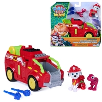 Paw Patrol The Dino Movie - Dino Rescue Fire Truck - Marshall