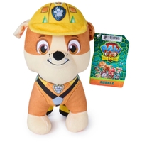 Paw Patrol The Dino Movie Plush - Rubble
