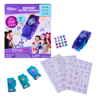 Cool Maker - KPop Demon Hunters Shimmer Foil Tattoos