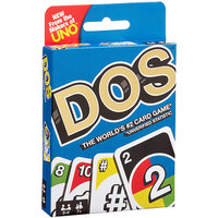 Mattel Games DOS Card Game from the makers of UNO