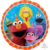 Standard HX Sesame Street Fun S60 Foil Balloon