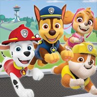 Paw Patrol Adventure Lunch Napkins - 16 Pack