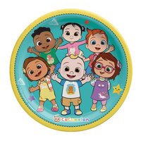 CoComelon 9" / 23cm Paper Plates - 8 Pack