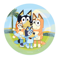 Bluey 17cm Round Paper Plates - Pack of 8