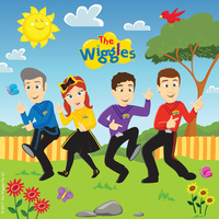 The Wiggles Lunch Napkins 33cm x 33cm - 16 Pack
