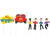 The Wiggles Party Cake Topper Kit