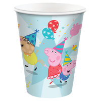 Peppa Pig 266ml Paper Cups - Pack of 8