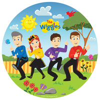 The Wiggles 23cm Round Paper Plates 8 Pack