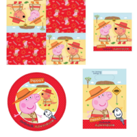 Peppa Pig Australian Outback Adventure Party Pack 40 Pieces