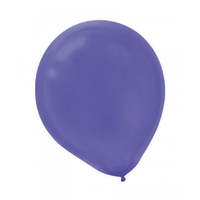 Helium Quality Latex Balloons 30cm Purple 15 Pack