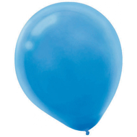 Helium Quality Latex Balloons 30cm Blue 15 Pack