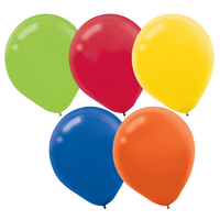 Helium Quality Latex Balloons 30cm Assorted Colours 15 Pack