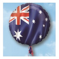 Australia 45cm Standard HX Australia Day Flag Helium Balloon