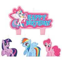 My Little Pony Friendship Birthday Candle Set