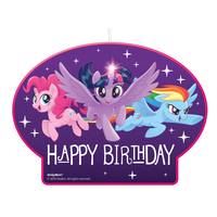 My Little Pony Friendship Adventures Birthday Candle