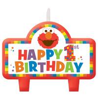 Elmo Turns One Candle Birthday Set